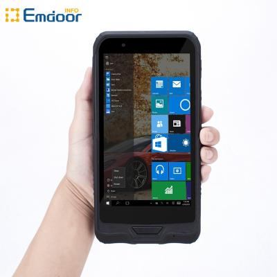 China Emdoor 6inch IP68 Rugged Handheld Win10 IOT Mobile Phone Handheld High End Smart Rugged Terminal PDA With 1D 2D Barcode NFC UHF for sale