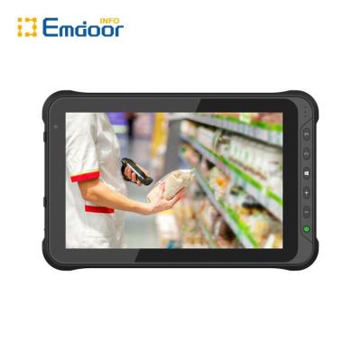 China Hot Sale Emdoor Handheld Computer 10.1 Inch Quad Core Waterproof Oct-core IP65 Shockproof Dustproof Arm Cortex-A53 2.0Ghz NFC NFC Tablet for sale