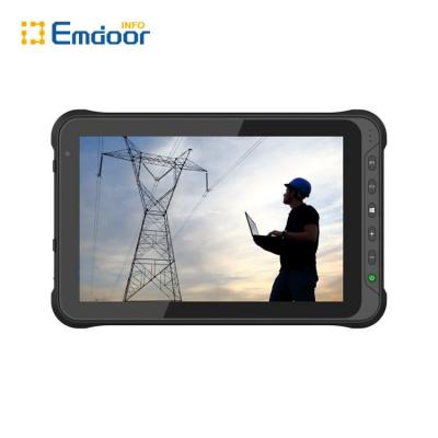 China Emdoor Q15 IP67 Handheld Waterproof Hot 10 Shockproof Computer NFC 4G Inch Rugged Android Tablet for sale