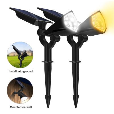 China New Garden Solar Outdoor Garden Led Landscape Light / Landscape-Warm Solar Lawn Light Pathway Lights for sale