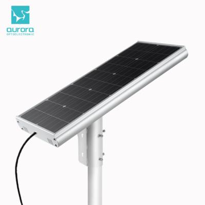 China ROAD 90w hot all in one solar street light luz de calle solar led street light all in one solar street light cctv for sale