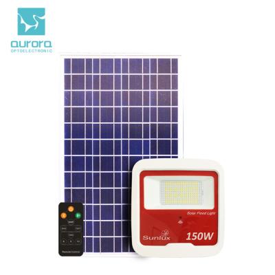 China LANDSCAPE Factory Direct Selling Heavy Duty Solar Powered Slim Waterproof Floodlight IP65 LED Outdoor Solar Flood Light for sale