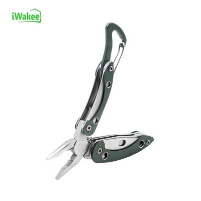 China High Quality Green Stainless Steel Portable Outdoor Outdoor Activity Multitool Small Pliers For Outdoor for sale