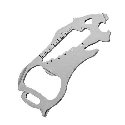 China Multifunctional Tools Tiger Shape EDC Tools Mini Outdoor EDC Tools Main Chain Stainless Steel Portable Accessories for sale