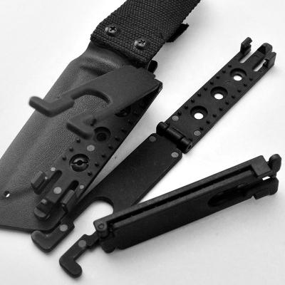 China Plastic Hunting Knife MOLLE TEK LOK Knife Kydex Sheath Waist Belt Clip Holsters For Knife Belt Clip for sale