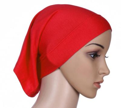 China Durable hot sale muslim hijab head cover women underscarf hijab hats with hood hijab turban for sale