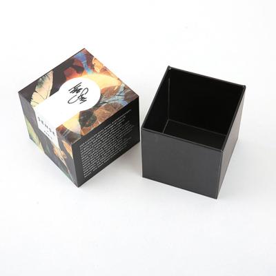 China Recycled Logo Materials Custom Luxury Cardboard Candle Packaging Boxes for sale