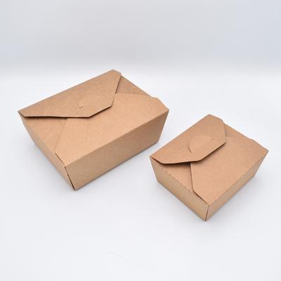 China Recycled Materials Wholesale Salad Cake Food Wrapping Paper Cardboard Packaging Lunch Box for sale