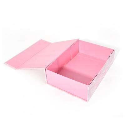 China Customized Recyclable Made Small Folding Paper Shipping Box Custom Logo for sale