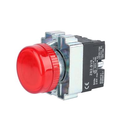 China NIN Direct Type XB2-BV61 Push Button Switch With Led Lamp XB2-BV61 for sale