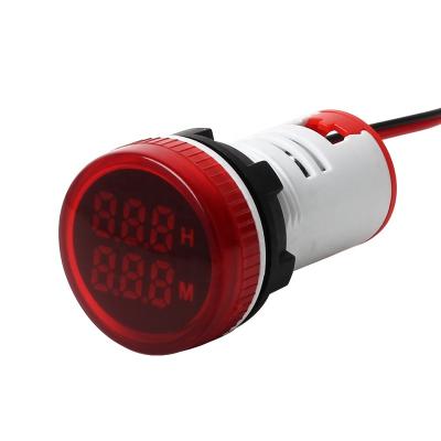 China NIN New Product High Quality Round Tube Indicator High Efficiency Digital Display Panel Meter AD101-22HR Large for sale