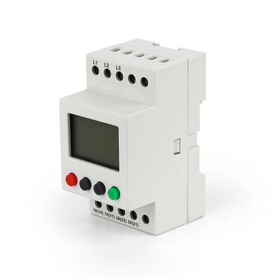 China Sealed three phase over voltage and under voltage protection 3 phase protection relay for sale