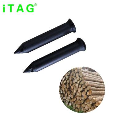 China MINI TAG Wholesale 125KHZ TK4100 Tree Stud RFID Tag For Forest Management for sale