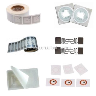 China Wet Paper/PET U code 8 chip RFID inaly dry/wet inlay/sticker/label for sale