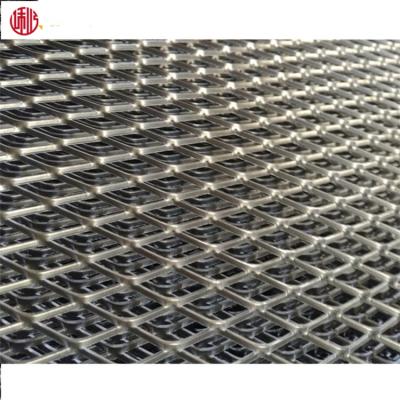 China Plain Weave Iron Metal Plate Expanded Lath Building Wire Mesh for sale