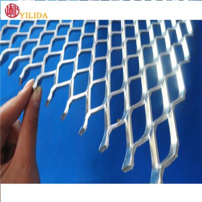 China Exterior Facade Panel Aluminum Decorative Mesh Expanded Metal Exterior Building Facade Panel for sale