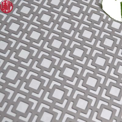 China Beautiful Stainless Or Aluminum Perforated Sheet / Perforated Tile L Perforated Metal Mesh for sale