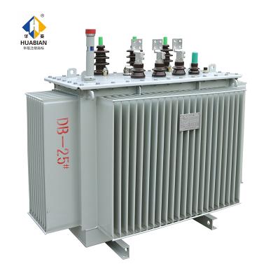 China Huachen S11 6kV-11kV 0.4kV 100kva-2500kva Oil Immersed Power Transformer for sale