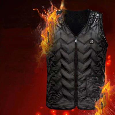 China Other Heated warm vest with 9 heating zones wholesale battery powered electric clothing for winter outdoor hunting heated waistcoat for sale