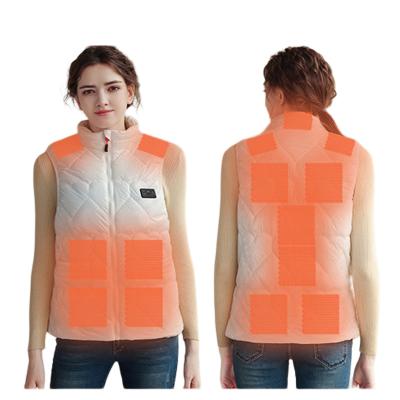 China Other Electric heated vest one-size-fits-all adjustable 11 zones lightweight hood womens motorcycle hunting wetsuit heated mens vest for sale