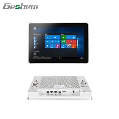 China Industrial Application Embedded RFID Reader Windows Touch Screen Shenzhen Waterproof 10 12 Inch Front Touch Panel Computer Tablet Industrial PC for sale