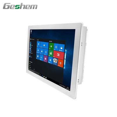 China Aluminum Alloy 21 Inch Industrial PC Touch Screen Panel Rugged Fanless Design PC for sale