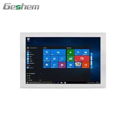 China Aluminum Alloy 19 Inch Industrial PC Touch Screen Panel Rugged Fanless Design PC for sale