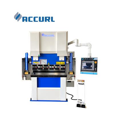 China Stainless Plate Bending Machine ACCURL Electric Servo Press Brake With CNC Controller 4 Axis Hydraulic Press Brake for sale