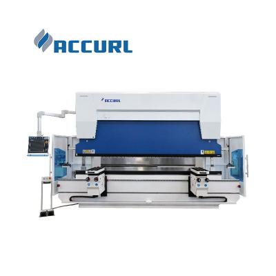 China Stainless Plate Folding Accurl 6 Axis CNC Hydraulic Press Brake With Delem 66 Control System for sale