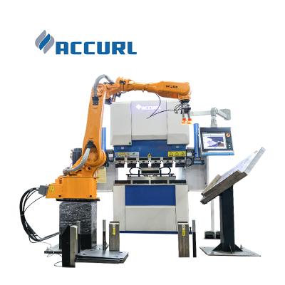 China Stainless Plate Folding Cheap Accurl Price Press Brake Machine CNC Brake 1610mm Robot Press Brake Small for sale