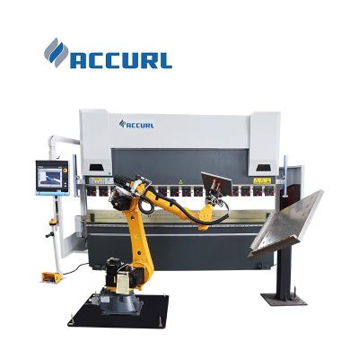 China Building Material Stores ACCURL Robot Press Brake CNC Servo Hydraulic Servo Sheet Metal Expert Machine features accurate, fast and stable for sale