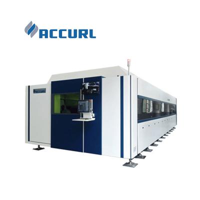 China Laser CUTTING ACCURL IPG Fiber 12KW CNC Laser Cutting Machine For Metal Tube Laser Cutting Machine Manufacturers for sale