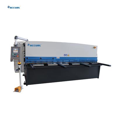 China ACCURL Industrial Metal Cutting Plate Machine 6mm Thickness CNC Shear Shearing Machine with CE Certification for sale