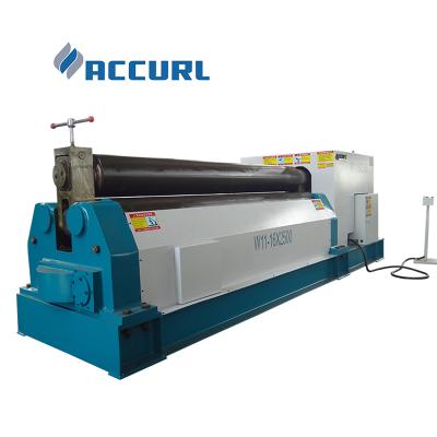 China Stainless Plate Bending ACCURL W11F-2X1000 Plate Rolling Mill Stainless Steel Plate Bending Rolls 2mm Thickness for sale