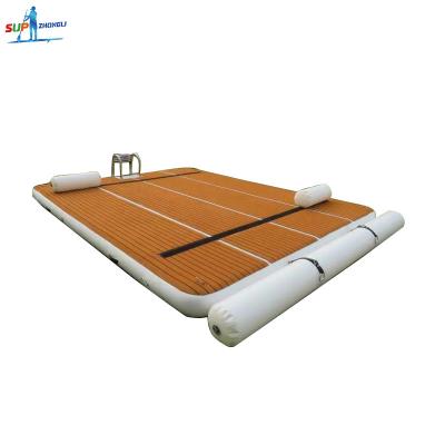 Chine Recreational Outdoor Marine Land Boat Mat Pad Eva Stitch Drop Water Floating Water Floating Fishing Sip Deck à vendre