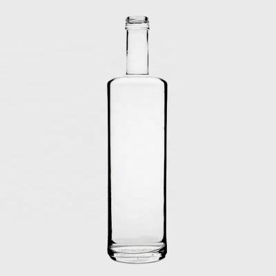 China Liquor RSG 750ml Unique Shaped Special Cool Liquor Spirits Wine Rum Liquor Glass Bottles With Screw Cap for sale