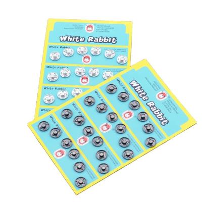 China Wholesale Garment Spring Press Stud Buttons For Clothing for sale