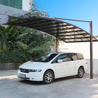 China Aluminum Waterproof Car Sunshade Patio Canopy Parking Outdoor Carport for sale