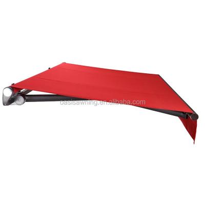 China Modern Acrylic Large Retractable Awning Arm Entrance Hall Electric Tents for sale