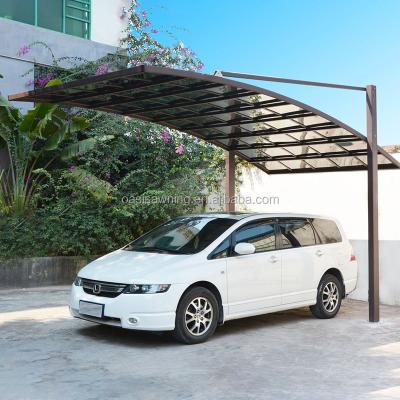 China Metal Carports Garages With Polycarbonate Roof Carport Garage Carports Canopies Carports Aluminum for sale