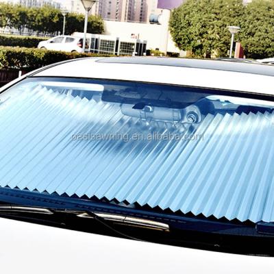 China For Car Durable Car Sunshade Curtains Roll Up Car Stained Glass Curtains Sunshade Car Sunshade for sale