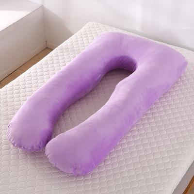 China Hot Selling Comfortable Maternity U-Shape Massage Side Sleeper And Support Cushion Pregnancy Body Nursing Pillow for sale