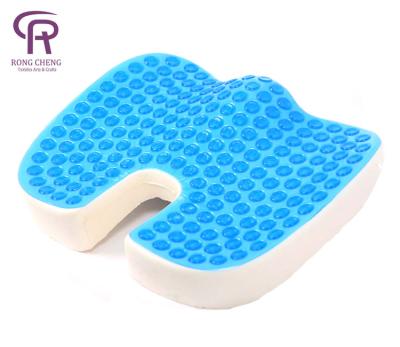 China Massage Factory Sale Comfortable Memory Foam Gel Cooling Cushion for sale