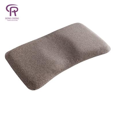 China Breathable Memory Foam Flat Head Neck Support Baby Crib Crib Wedge Pillow for sale