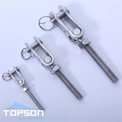 China Stainless Steel T Style Toggle Wire Terminal Type Swage Rigging Hardware Hoisting And Connecting Terminal for sale