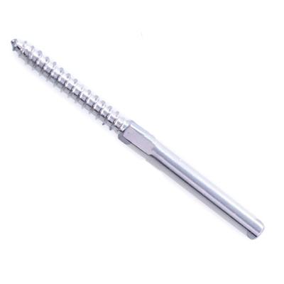 China Furniture Stainless Steel Lag Screw Swage Terminal for sale