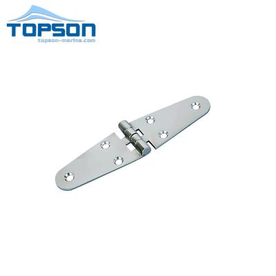 China 140x39 Deck 316 Stainless Steel Marine Hardware Marine Boat Strap Hinge for sale