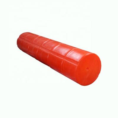 China Red River Round Shape Diameter 560 Plastic Floating Floating Body Fence To Marine Pollution for sale