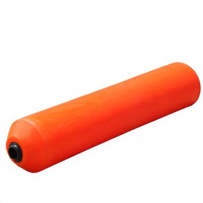 China Corrosion Resistance LLDPE Pollution Barrier Rotational Molded Floating Floats Filled Tubular Foam Buoy Plastic Floating Barrier for sale