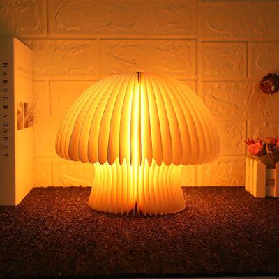 China 16 Portable Remote Control Colorful Light Magic Mushroom Lamp Led 3d Lampen Night Home Decor for sale